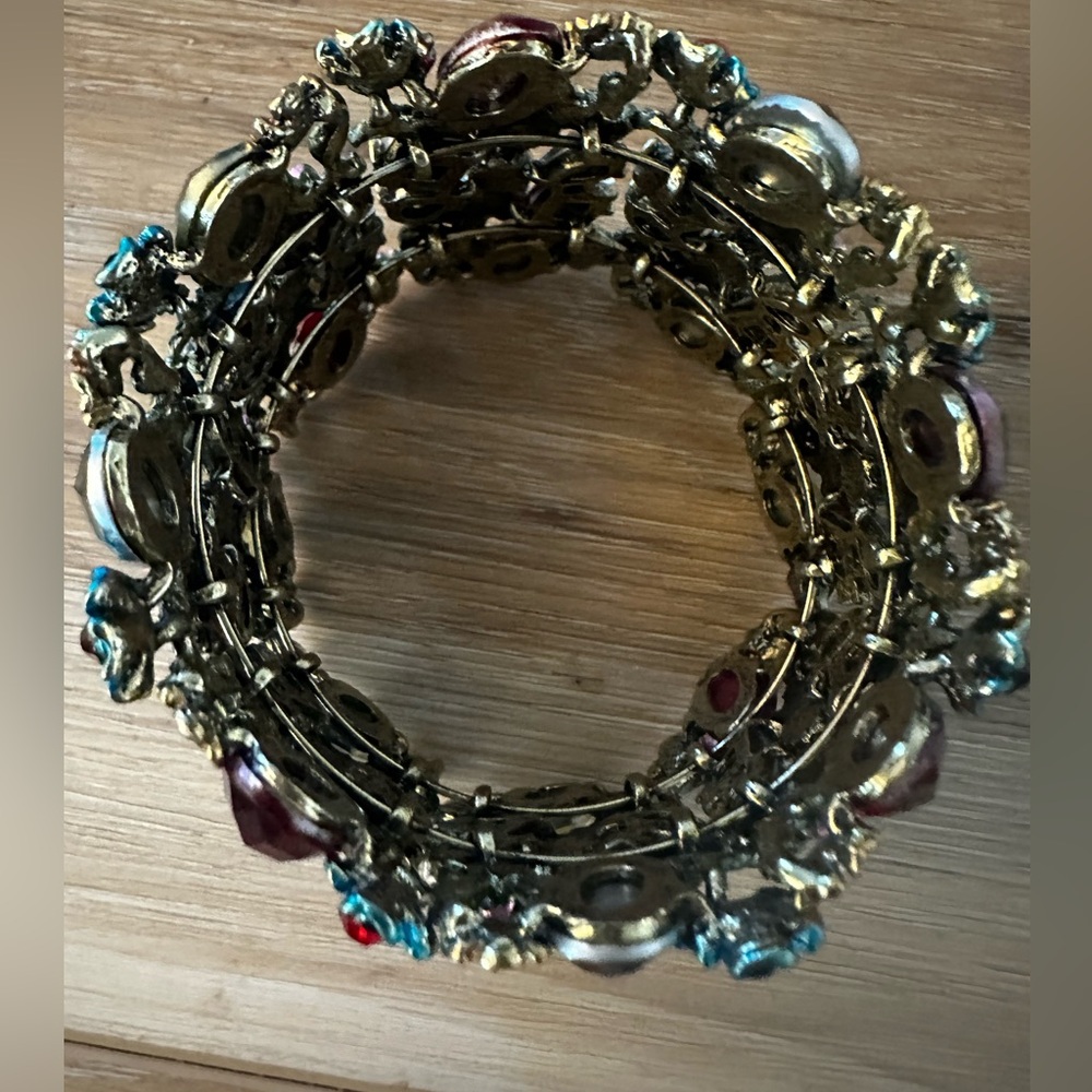 Modern Colorful Rhinestone Bracelets (2) - Picture 4 of 6